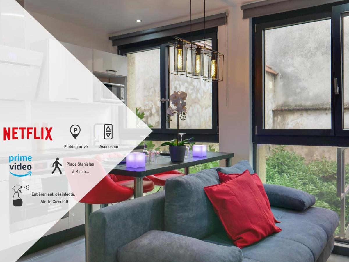Le Drouhouse + Parking Prive Appartement Nancy Buitenkant foto